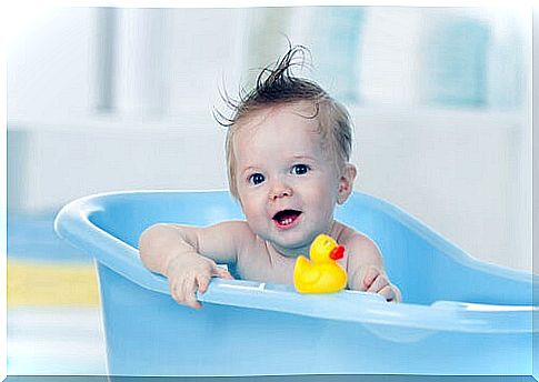 The ideal temperature for baby's bath