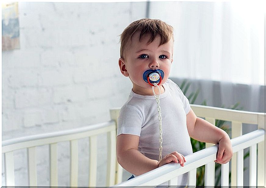 Tricks to take the child's pacifier